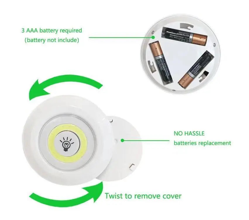 LED light with Remote Control Gulf Trends
