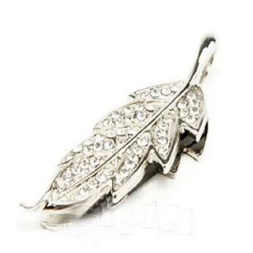 Crystal Jewelry Leaf USB Flash Drive